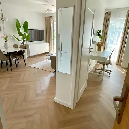 Stocznia Apartament- Prywatny Parking - Blisko Waly Chrobrego I Aquapark Stettino